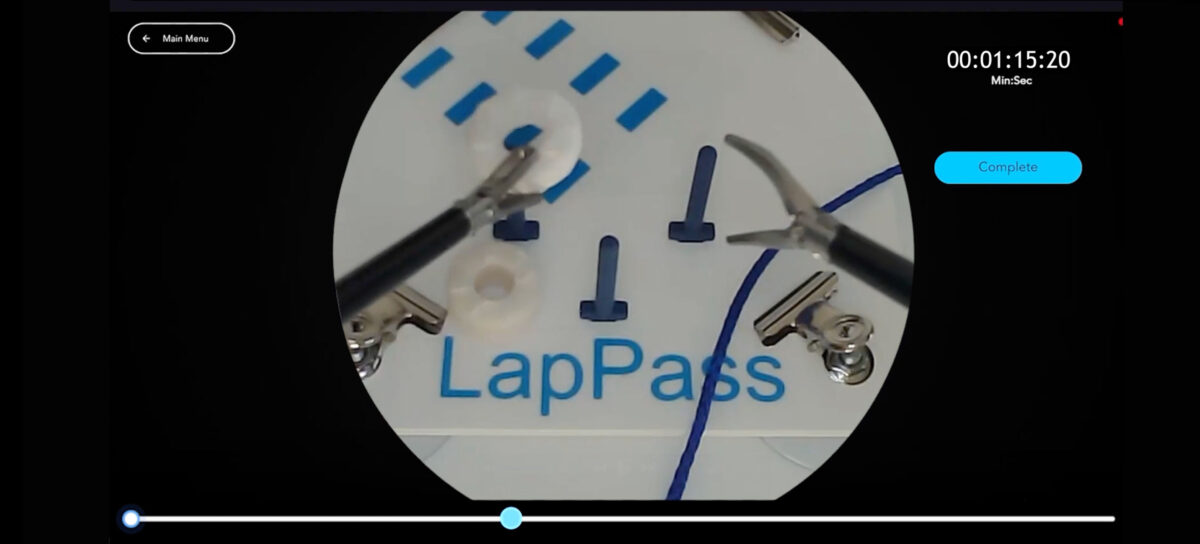 Header Lap Pass Grasping and Manipulation